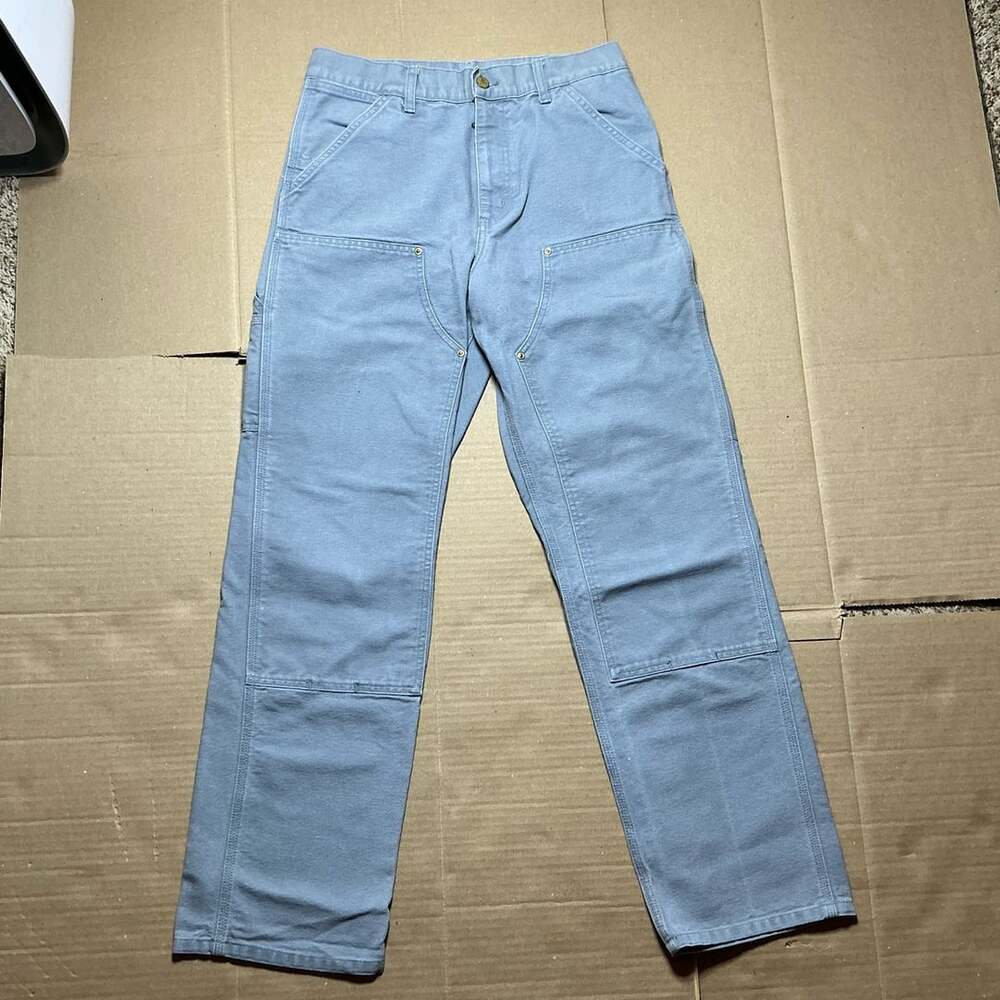 Carhartt WIP Double Knee Pant Piscine Blue 29x30